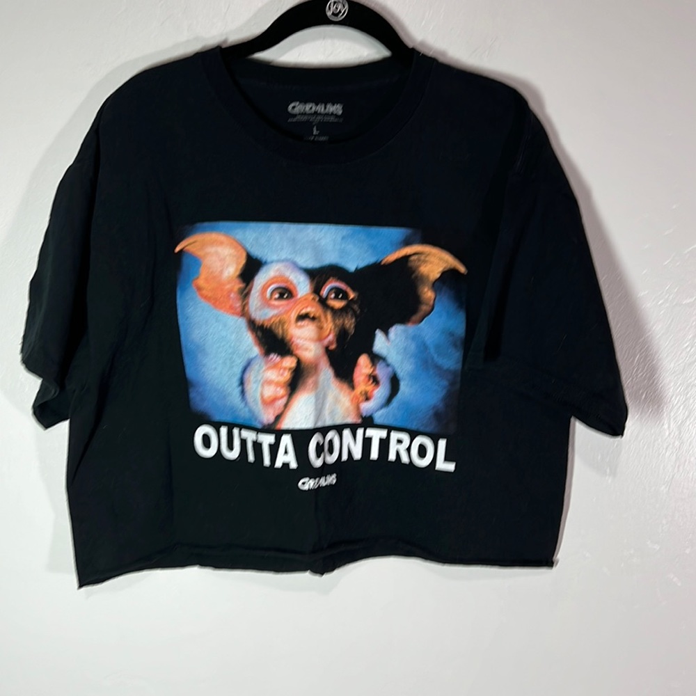 Gremlins Oversized Crop Top Size L NWOT